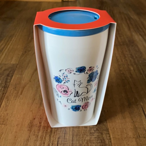 Opalhouse Other - Opalhouse cat mom mug with lid. NWT